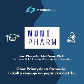 📢 Už příští rok otevře @munipharm Farmaceutická fakulta Masarykovy univerzity v Brně nový magisterský program Průmyslová...